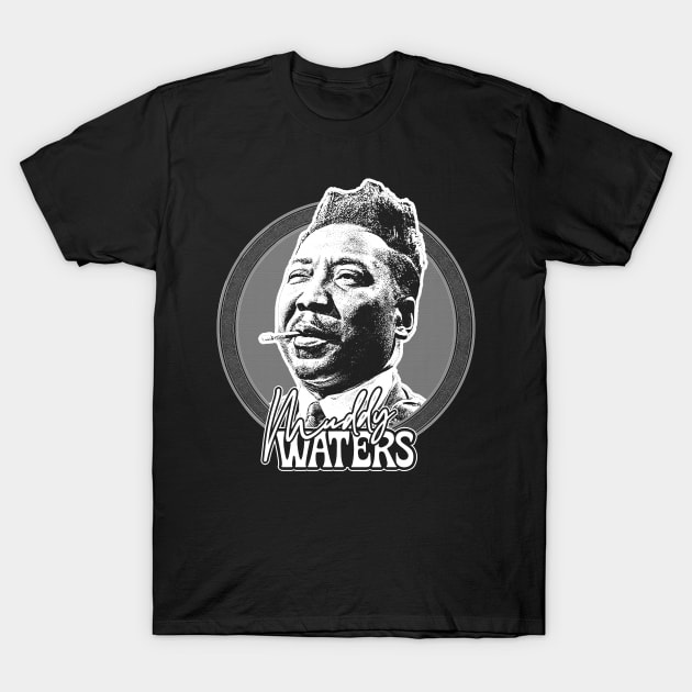 Muddy Waters /// Vintage Style Fan Art Design T-Shirt by DankFutura